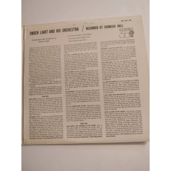 Command - Enoch Light And His Orchestra - Stereo 35/MM - RS 826 S.D. - 33 RPM - Picture 4 of 8